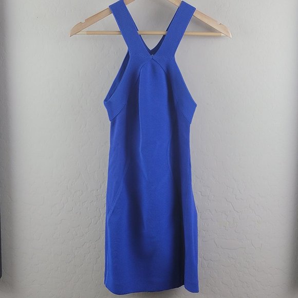 Parker Leeds Bodycon Dress in Blue - Picture 7 of 11